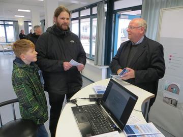 Klaus Bittner informiert über das Museumsprojekt.