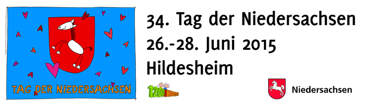 Logo Tag der Niedersachsen 26.-28. Juni 2015 in Hildesheim