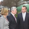 Bundespräsident Joachim Gauck zu Besuch im Grenzdurchgangslager Friedland